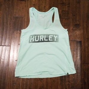 Hurley teal top